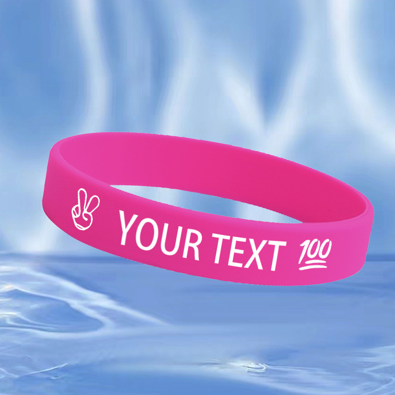 105pcs Custom Silicone Wristbands for Daily Wear and Events